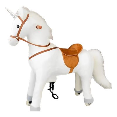 MYTS Pony Horse Rideon Medium White
