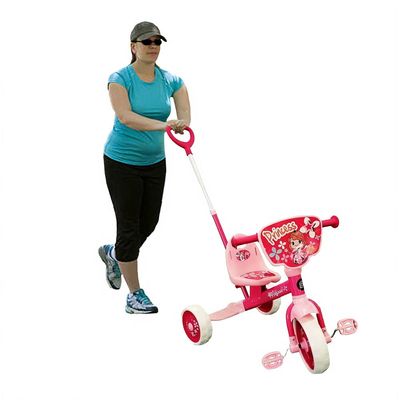 MYTS Princess Tricycle with push handle Pink