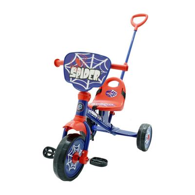 MYTS PrinceTricycle with push handle Red