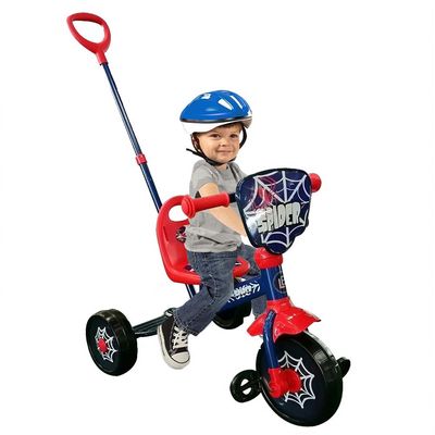MYTS PrinceTricycle with push handle Red