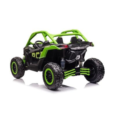 MYTS 24V  Kids Electric ride on car  Can Am RS UTV Buggy green