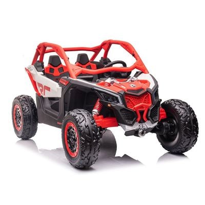 MYTS 24V  Kids Electric ride on car  Can Am RS UTV Buggy red