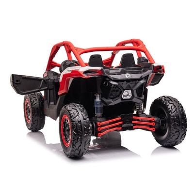 MYTS 24V  Kids Electric ride on car  Can Am RS UTV Buggy red