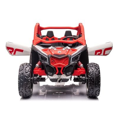 MYTS 24V  Kids Electric ride on car  Can Am RS UTV Buggy red