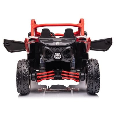 MYTS 24V  Kids Electric ride on car  Can Am RS UTV Buggy red