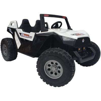 MYTS 24v XL rideon Clash for kids Buggy 4 wheel drive White