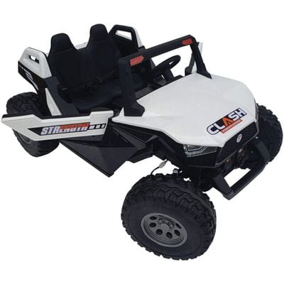 MYTS 24v XL rideon Clash for kids Buggy 4 wheel drive White