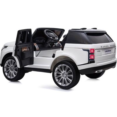 MYTS 24v Land Rover HSE kids electric rideon SUV 2 seater with remote control White