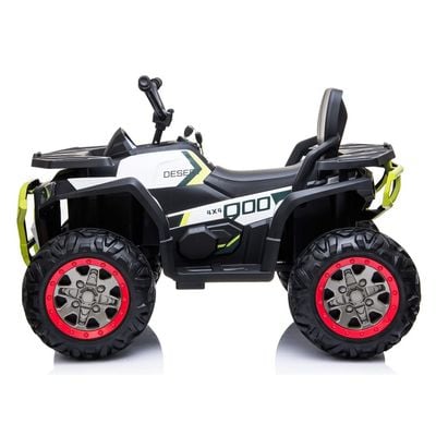 MYTS 12V 4 Motors Kids electric ATV quad Rideon White