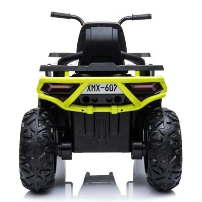 MYTS 12V 4 Motors Kids electric ATV quad Rideon White