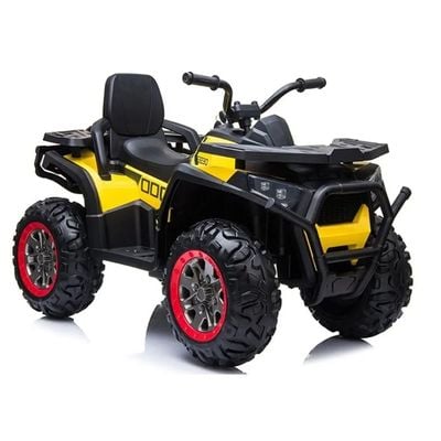 MYTS 12V 4 Motors Kids electric ATV quad Rideon Yellow