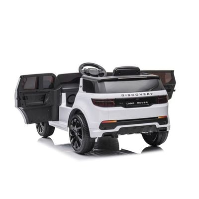 MYTS Land rover 12v Discovery SUV kids rideon  White