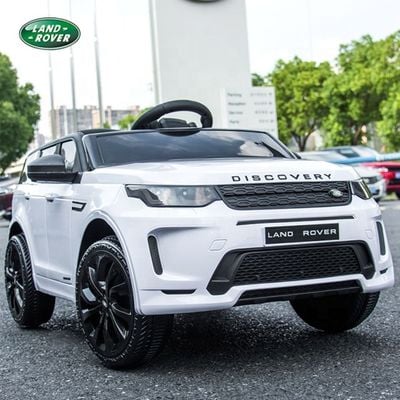 MYTS Land rover 12v Discovery SUV kids rideon  White