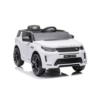 MYTS Land rover 12v Discovery SUV kids rideon  White