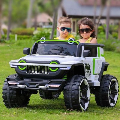 MYTS Jeep New Jumbo 12v for kids ride on White