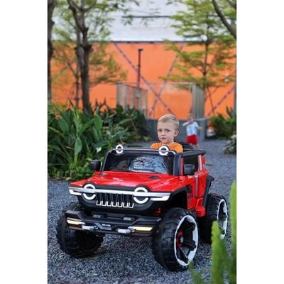 MYTS Jeep New Jumbo 12v for kids ride on Red