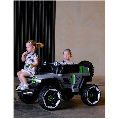 MYTS Jeep New Jumbo 12v for kids ride on Grey