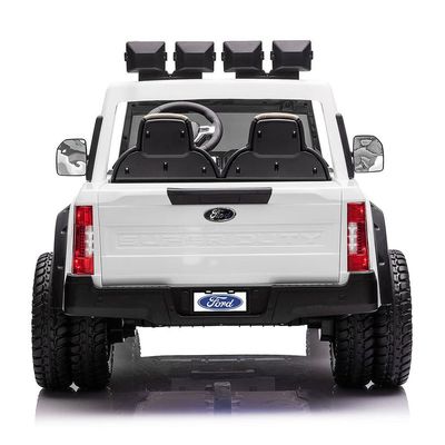 MYTS Ford F450 Custom Edition 12V kids ride on truck with remote control White 