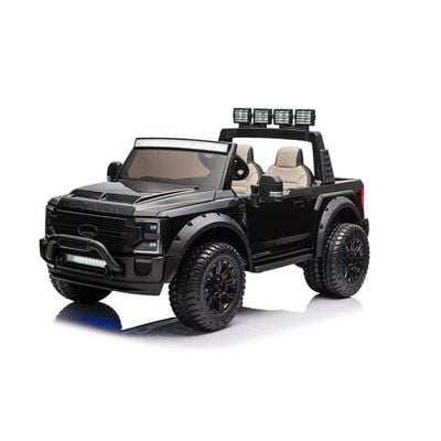 MYTS Ford F450 Custom Edition 12V kids ride on truck with remote control Black