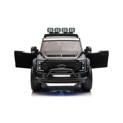 MYTS Ford F450 Custom Edition 12V kids ride on truck with remote control Black