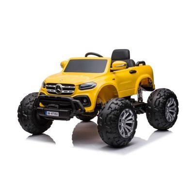 MYTS Mercedes 12v Monster Truck Kids Ride on Yellow