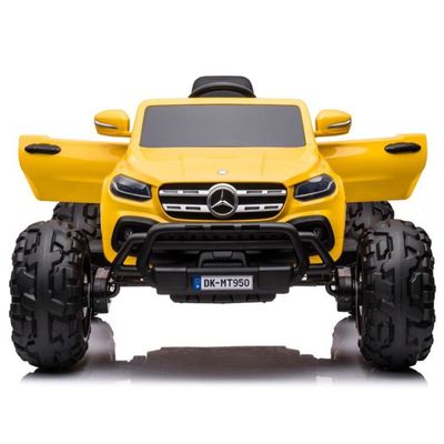 MYTS Mercedes 12v Monster Truck Kids Ride on Yellow