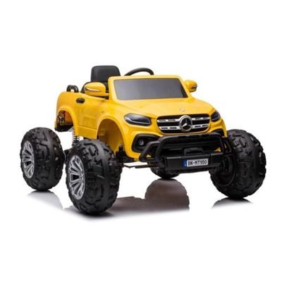 MYTS Mercedes 12v Monster Truck Kids Ride on Yellow