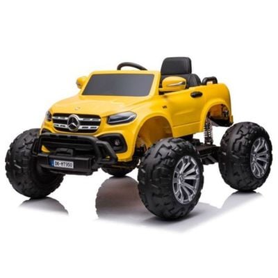 MYTS Mercedes 12v Monster Truck Kids Ride on Yellow