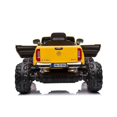 MYTS Mercedes 12v Monster Truck Kids Ride on Yellow