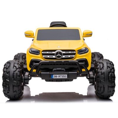 MYTS Mercedes 12v Monster Truck Kids Ride on Yellow