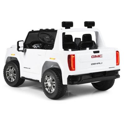 MYTS GMC Sierra Denali Electric Ride-On Car Truck White