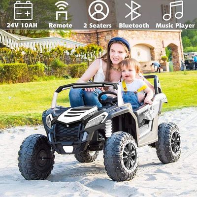 MYTS Dune Buggy 4x4 24V 2 Seater Kids Ride-On White 