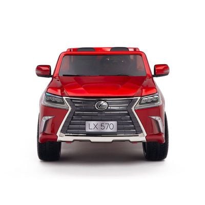 MYTS Official 4X4 Lexus LX570 2X12V Kids Ride On Car Red 