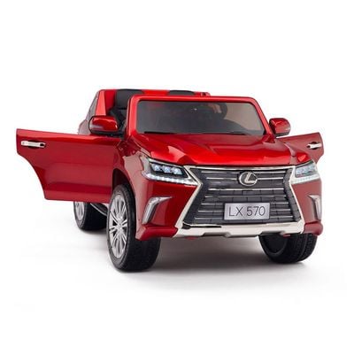 MYTS Official 4X4 Lexus LX570 2X12V Kids Ride On Car Red 