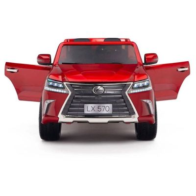 MYTS Official 4X4 Lexus LX570 2X12V Kids Ride On Car Red 