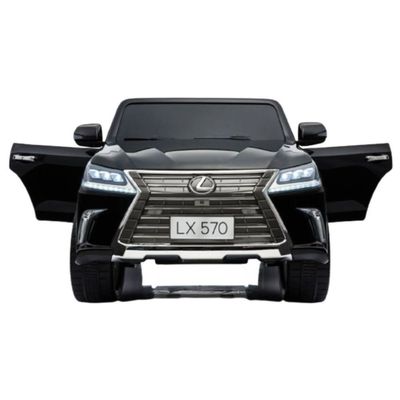 MYTS Official 4X4 Lexus LX570 2X12V Kids Ride On Car Black