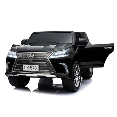 MYTS Official 4X4 Lexus LX570 2X12V Kids Ride On Car Black