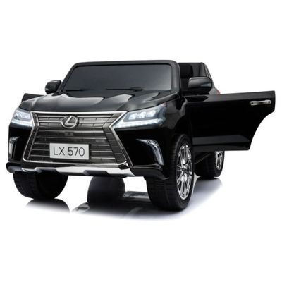 MYTS Official 4X4 Lexus LX570 2X12V Kids Ride On Car Black