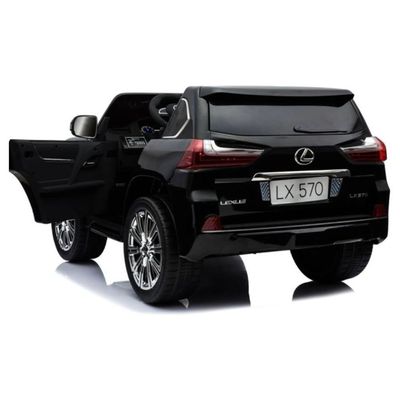 MYTS Official 4X4 Lexus LX570 2X12V Kids Ride On Car Black