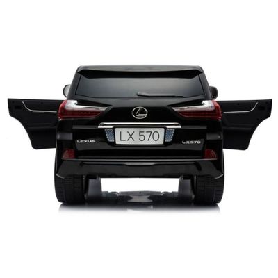 MYTS Official 4X4 Lexus LX570 2X12V Kids Ride On Car Black