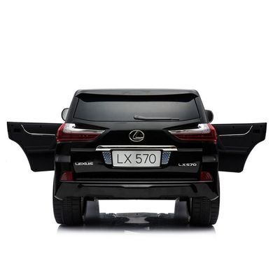 MYTS Official 4X4 Lexus LX570 2X12V Kids Ride On Car Black