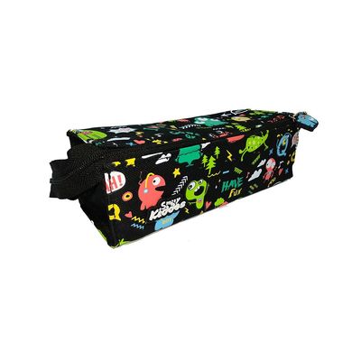 Smily Tray Pencil Case/Black