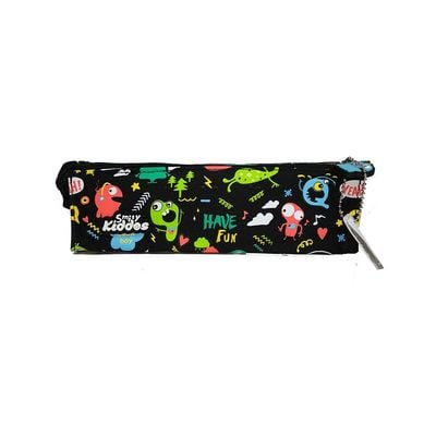 Smily Tray Pencil Case/Black