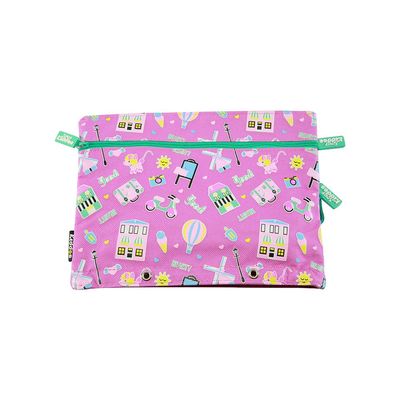 Fancy A5 Pencil Case/ Purple