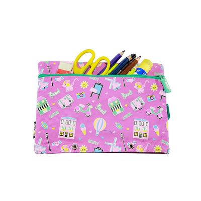 Fancy A5 Pencil Case/ Purple