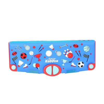 Smily Pop Out Pencil Box-Sports Theme