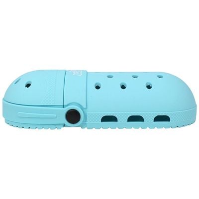 Silicone shoe pencil Case/ - Light blue