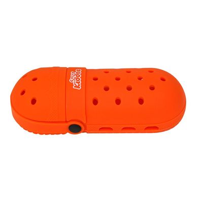 Silicone shoe pencil Case/ - Orange