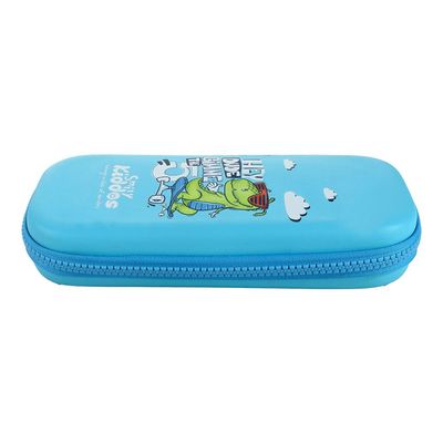 Smily Kiddos Small Pencil Case/ - dino light blue