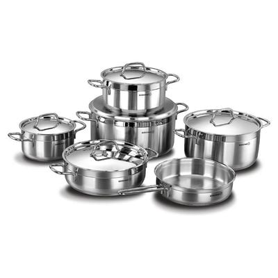 KORKMAZ ALFA XL 11 PCS. INDUCTION BASE COOKWARE SET